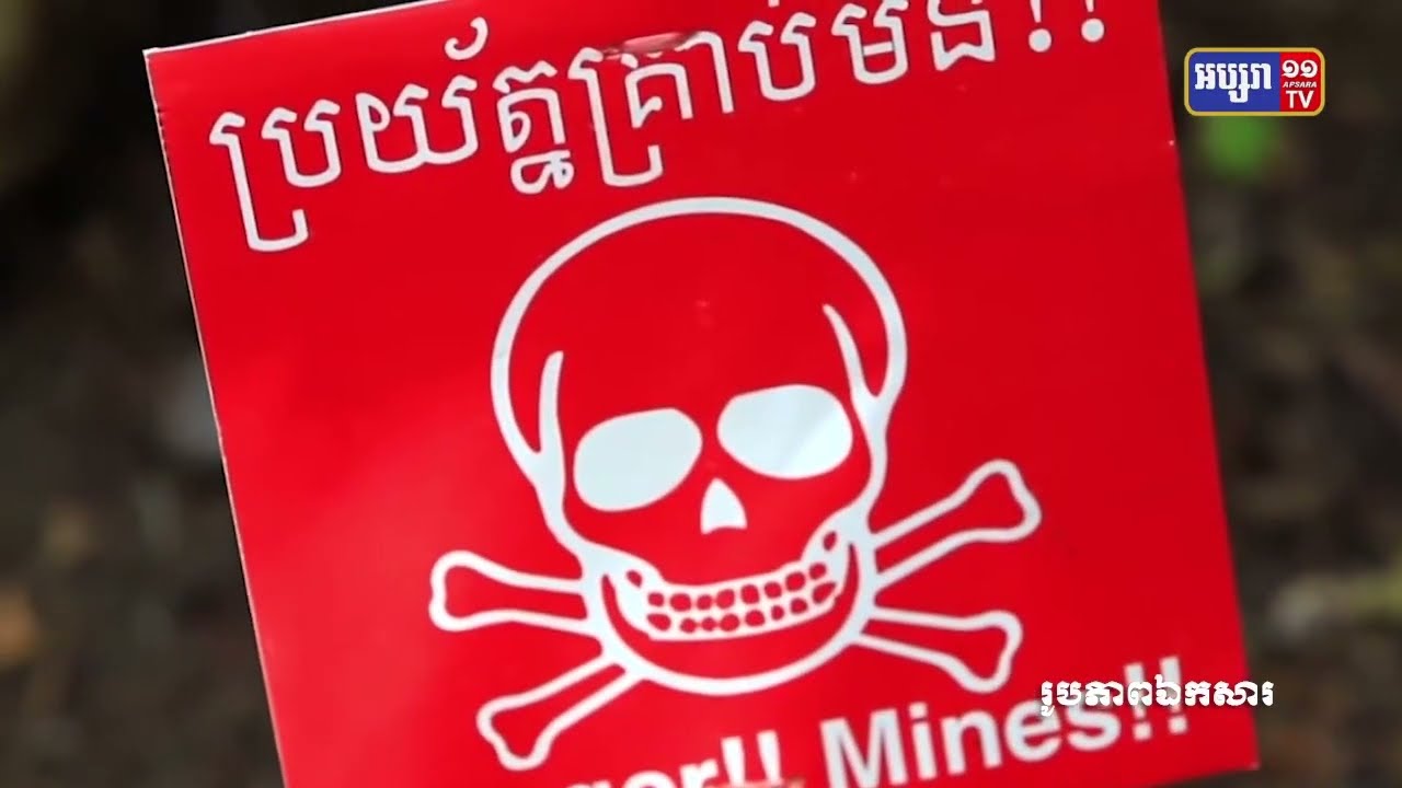 ស៊ីម៉ាក់ទទួលជំនួយជាង៦លានដុល្លារបោសសំអាតគ្រាប់បែកចង្កោមក្នុងខេត្ត៧ (Video Inside)