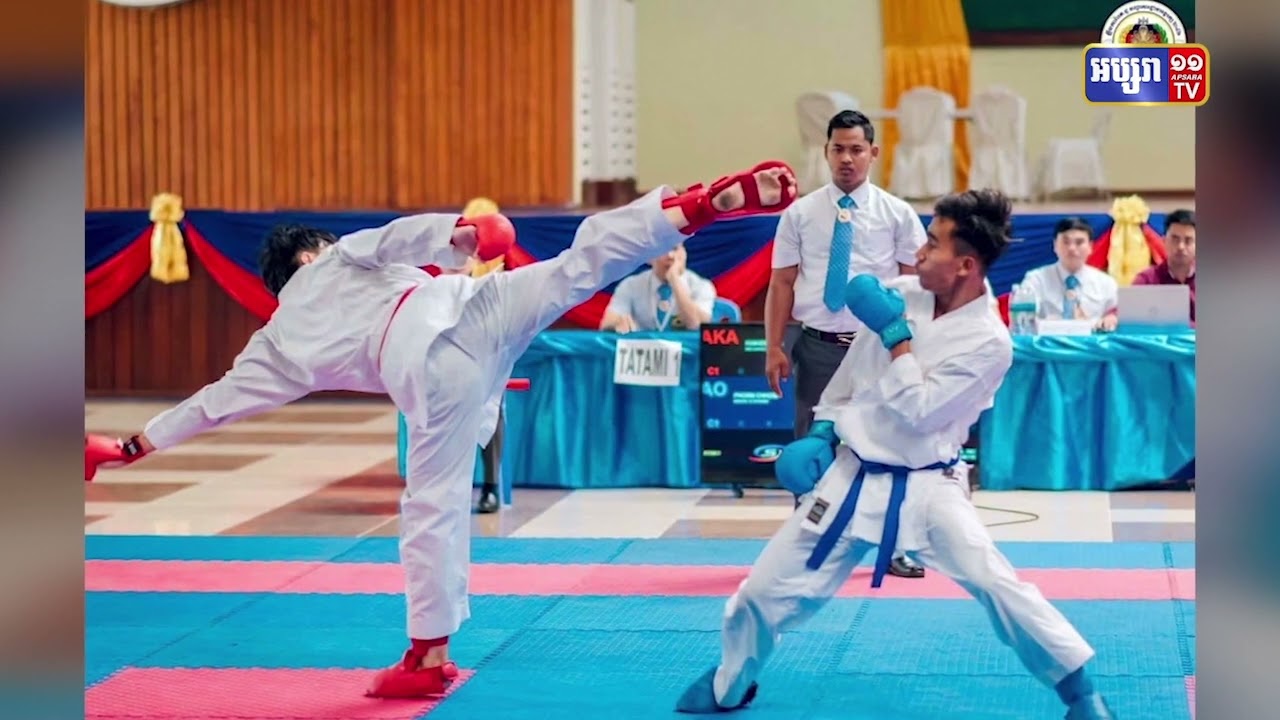 ជើងឯកការ៉ាតេអាស៊ីអាគ្នេយ៍ ត្រៀមធ្វើប្រកួតក្នុងសប្ដាហ៍នេះ (Video Inside)