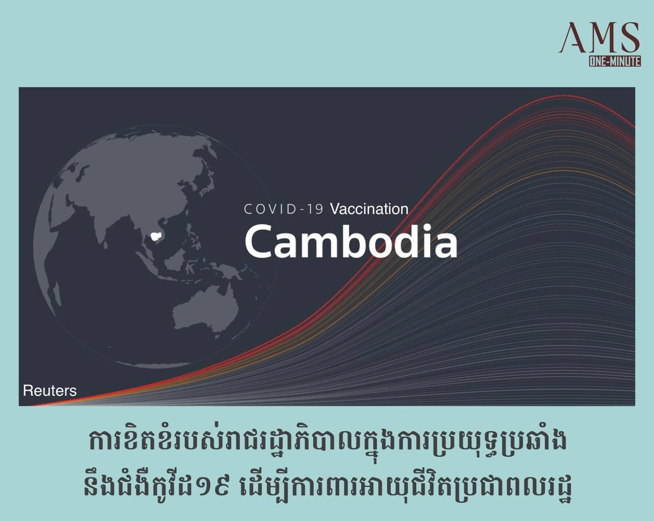 របាយការណ៍អ្នកចាក់វ៉ាកសាំង នៅកម្ពុជា