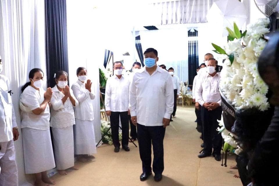 ឯកឧត្តម សាយ សំអាល់ អញ្ជើញដឹកនាំគណៈប្រតិភូនៃក្រសួងបរិស្ថាន ចូលរួមគោរពវិញ្ញាណក្ខន្ធសពឧបាសិកា កូ យ៉ាន