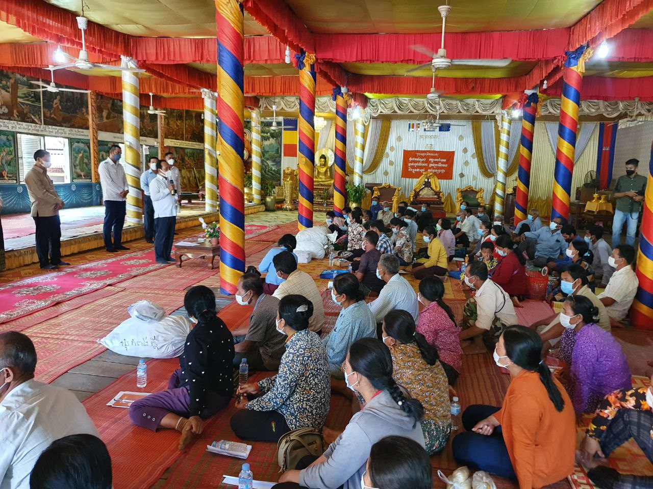 កម្មវិធីចែកពូជបន្លែ ជូនដល់គ្រួសាររងផលប៉ះពាល់ដោយសារជំងឺកូវីដ-១៩ និងមានបំណងដាំដុះបន្លែផ្គត់ផ្គង់ជីវភាពគ្រួសារក្នុងស្រុកជីក្រែងខេត្តសៀមរាប