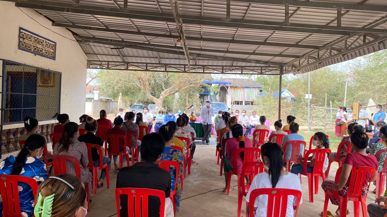 ឯកឧត្តម ជា វ៉ាន់ដេត ៖ បើទោះបីជាមានការឆ្លងរាតត្បាតនៃជំងឺកូវីដ-១៩ កម្មករ កម្មការនី ដែលបានបំរើការងារតាមបណ្តារោងចក្រនានានៅស្រុកបាទី មិនបានបាត់បង់ការងារនោះទេ