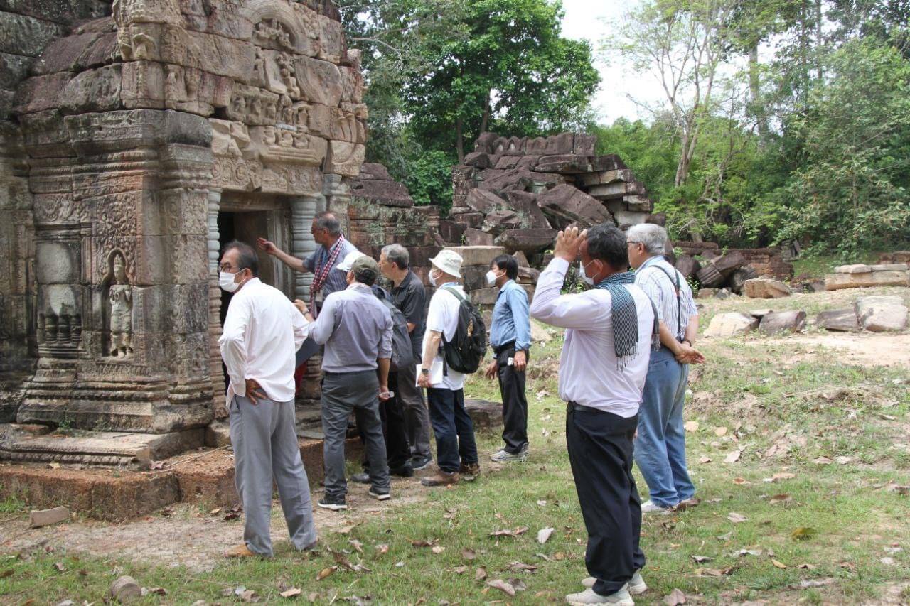 អ្នកជំនាញការ ICC-Angkor បន្តសកម្មភាពចុះពិនិត្យតាមការដ្ឋានជួសជុល ចំនួនទៀតក្នុងរមណីយដ្ឋានអង្គរ