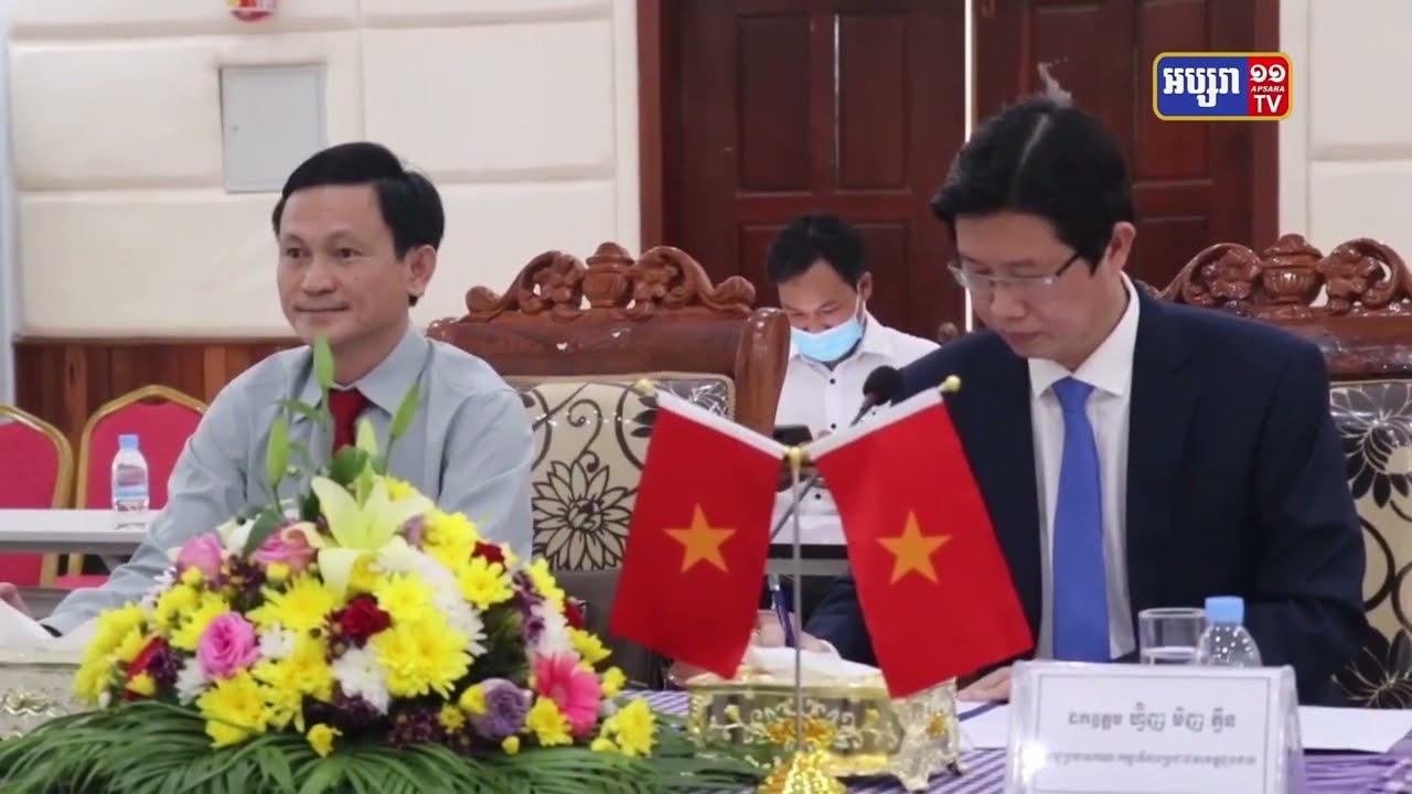 គណៈប្រតិភូរបស់ខេត្តដុងថាប់ នៃប្រទេសវៀតណាម អញ្ជើញបំពេញទស្សនកិច្ច ក្នុងខេត្តបន្ទាយមានជ័យ (Video Inside)