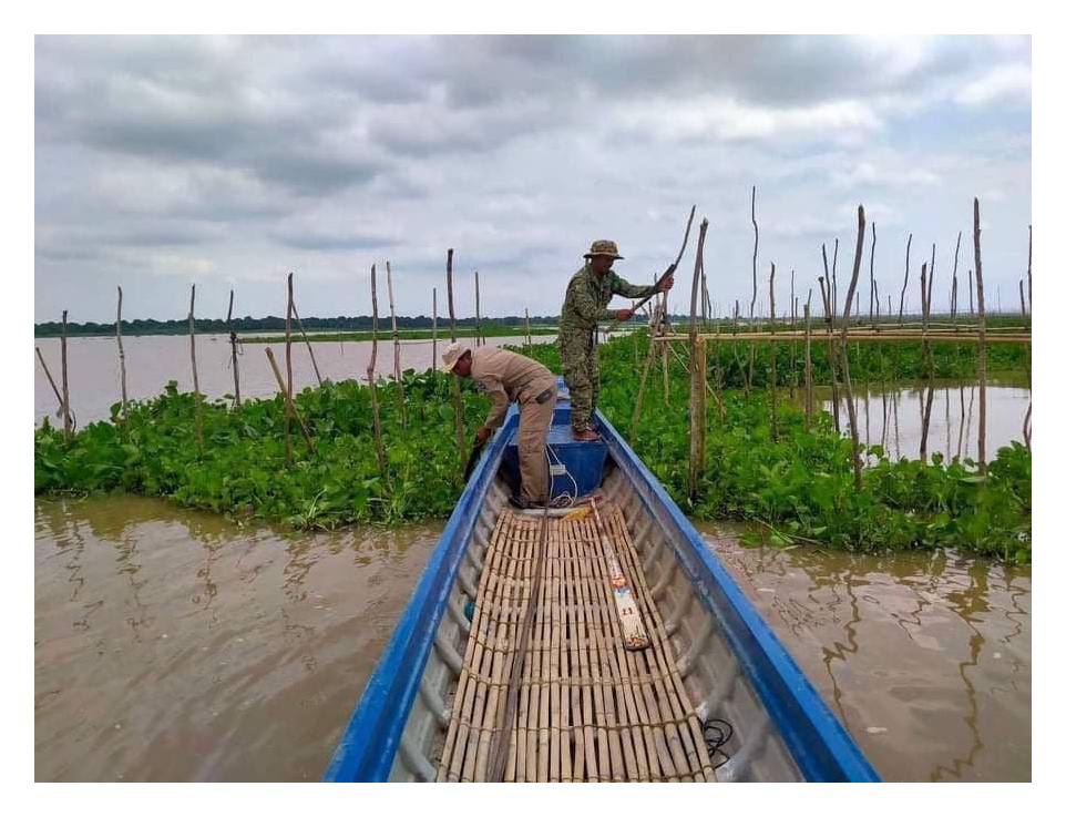 មន្រ្តីឧទ្យានុរក្សតំបន់ប្រើប្រាស់ច្រើនយ៉ាងបឹងទន្លេសាបស្នាក់ការឆ្នុកទ្រូ សហការជាមួយកងកម្លាំងចម្រុះ ចុះបង្រ្កាបបទល្មើសជលផលនៅចំណុចក្រចាប់ ស្រុកបរិបូរណ៍ បានរុះរើរបាំងសាច់អួនចំនួន ១១កន្លែង