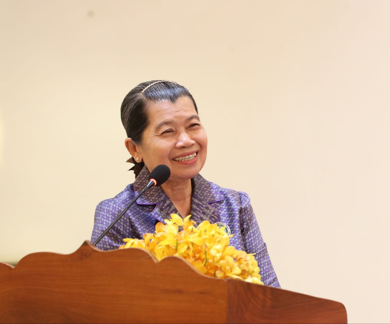 លោកជំទាវកិត្តិសង្គហបណ្ឌិត ម៉ែន សំអន អញ្ជើញប្រកាសកែសម្រួល និងបំពេញបន្ថែមសមាសភាពគណៈកម្មការសាខាសមាគមនារីកម្ពុជា ដើម្បីសន្តិភាព និងអភិវឌ្ឍន៍ខេត្តកំពង់ធំ