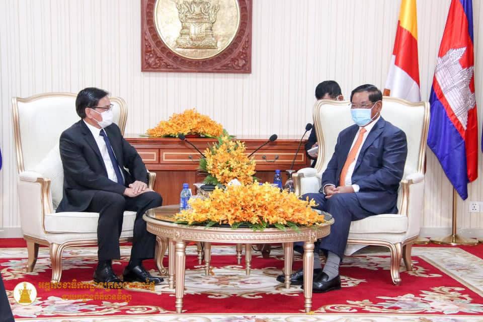 រដ្ឋមន្រ្តីក្រសួងមហាផ្ទៃអនុញ្ញាតឱ្យ ឯកអគ្គរដ្ឋទូតនៃសាធារណរដ្ឋប្រជាធិបតេយ្យប្រជាមានិតឡាវប្រចាំព្រះរាជាណាចក្រកម្ពុជា ចូលជួបសម្តែងការគួរសម និងពិភាក្សាការងារ