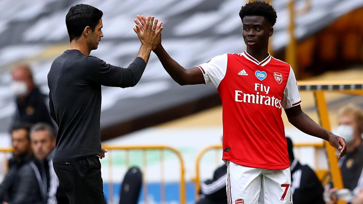 Mikel Arteta សាទរ Bukayo Saka បន្ទាប់ពីគាត់ប្រឈមមុខនឹងបិសាច Euro 2020