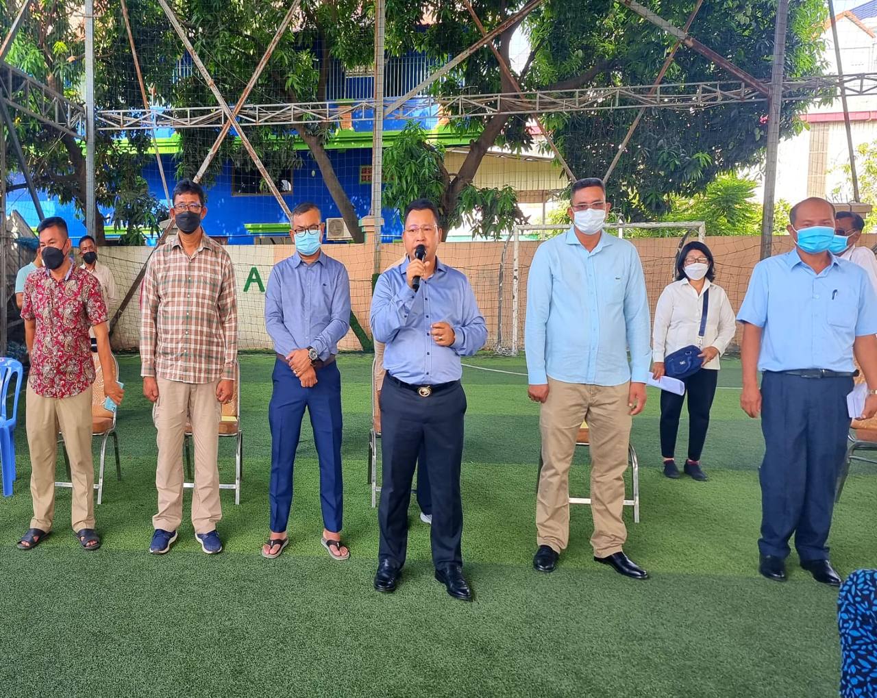 លោក ឌី រ័ត្នខេមរុណ សំណេះសំណាលជាមួយ សមាជិក សមាជិកាគណបក្សប្រជាជនកម្ពុជា ២១០នាក់ សង្កាត់បឹងទំពន់ទី១