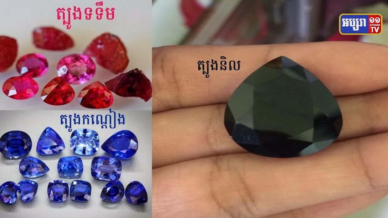 រយៈពេល៣ខែដើមឆ្នាំ កម្ពុជានាំចូលត្បូង និងគ្រឿងអលង្ការ សរុបជាង ១ ៣១៧លានដុល្លារ