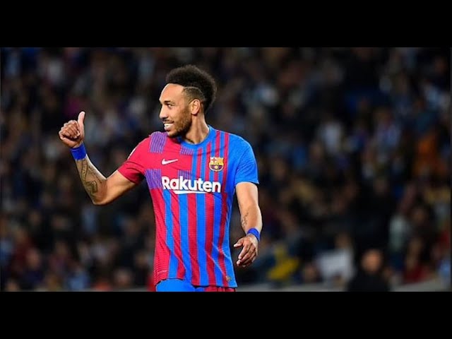 Emerick Aubameyang បន្តរកគ្រាប់បាល់ជួយ Barcelona ឈរលេខ២ នៅ La Liga (Video Inside)