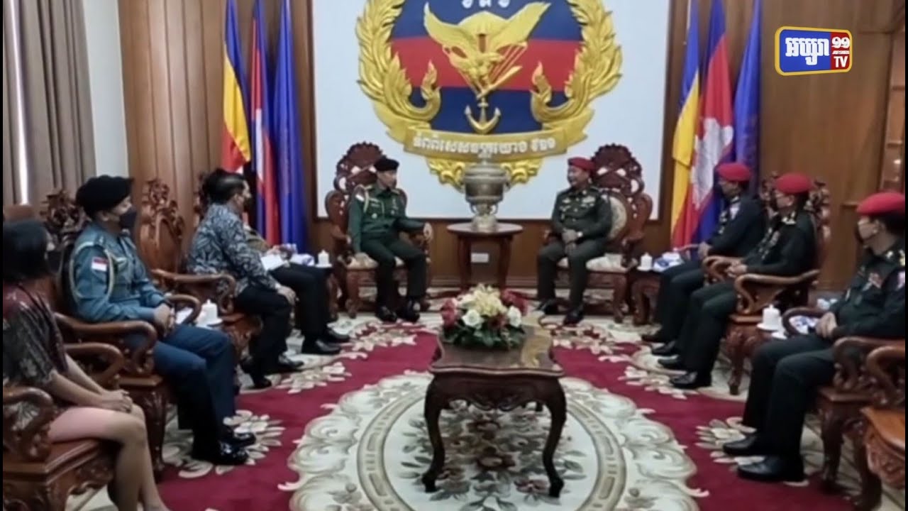 ឯកឧត្តម ចាប ភក្តី ជួបសម្តែងការគួរសមជាមួយអនុព័ន្ធយោធា និងចូលរួមបើកវគ្គសិក្សាភាសាឥណ្ឌូណេស៊ី (Video Inside)