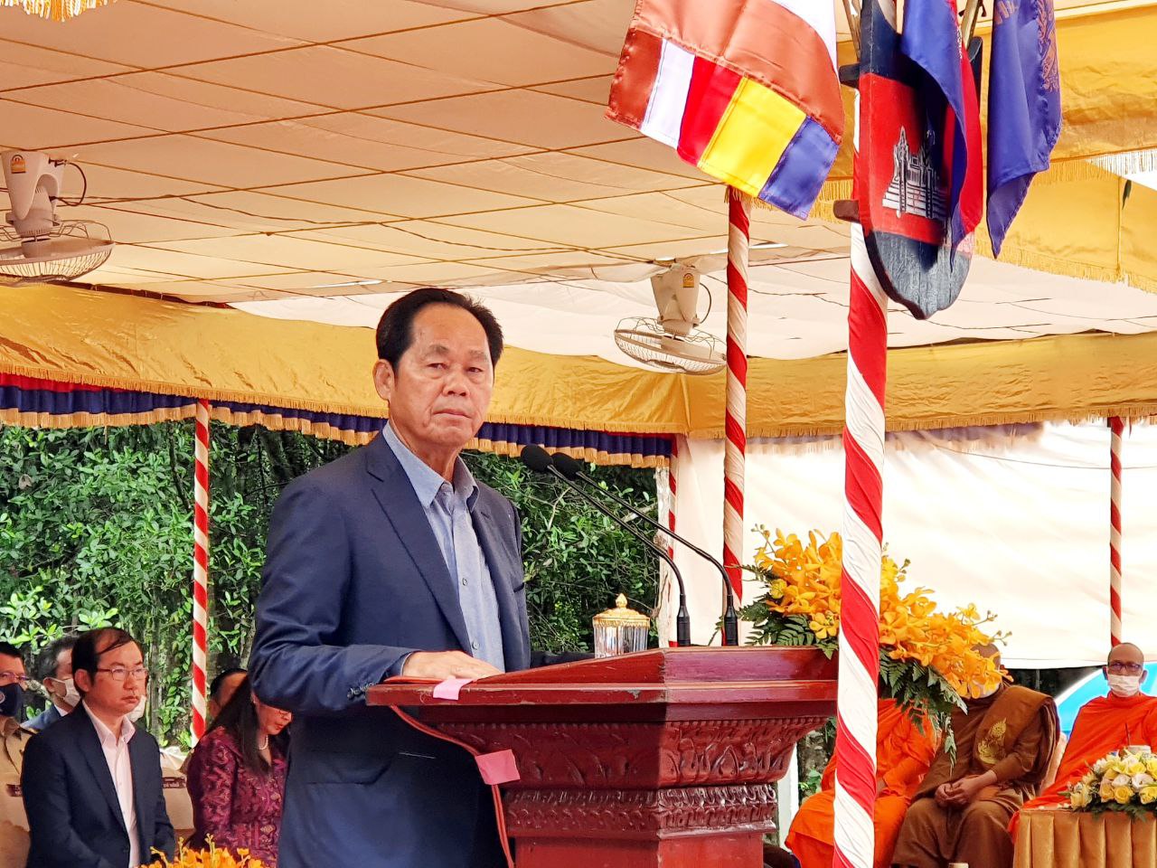 ពិធីសម្ពោធដាក់ឱ្យប្រើប្រាស់ជាផ្លូវការ នៅសួនរុក្ខជាតិអង្គរខេត្តសៀមរាប