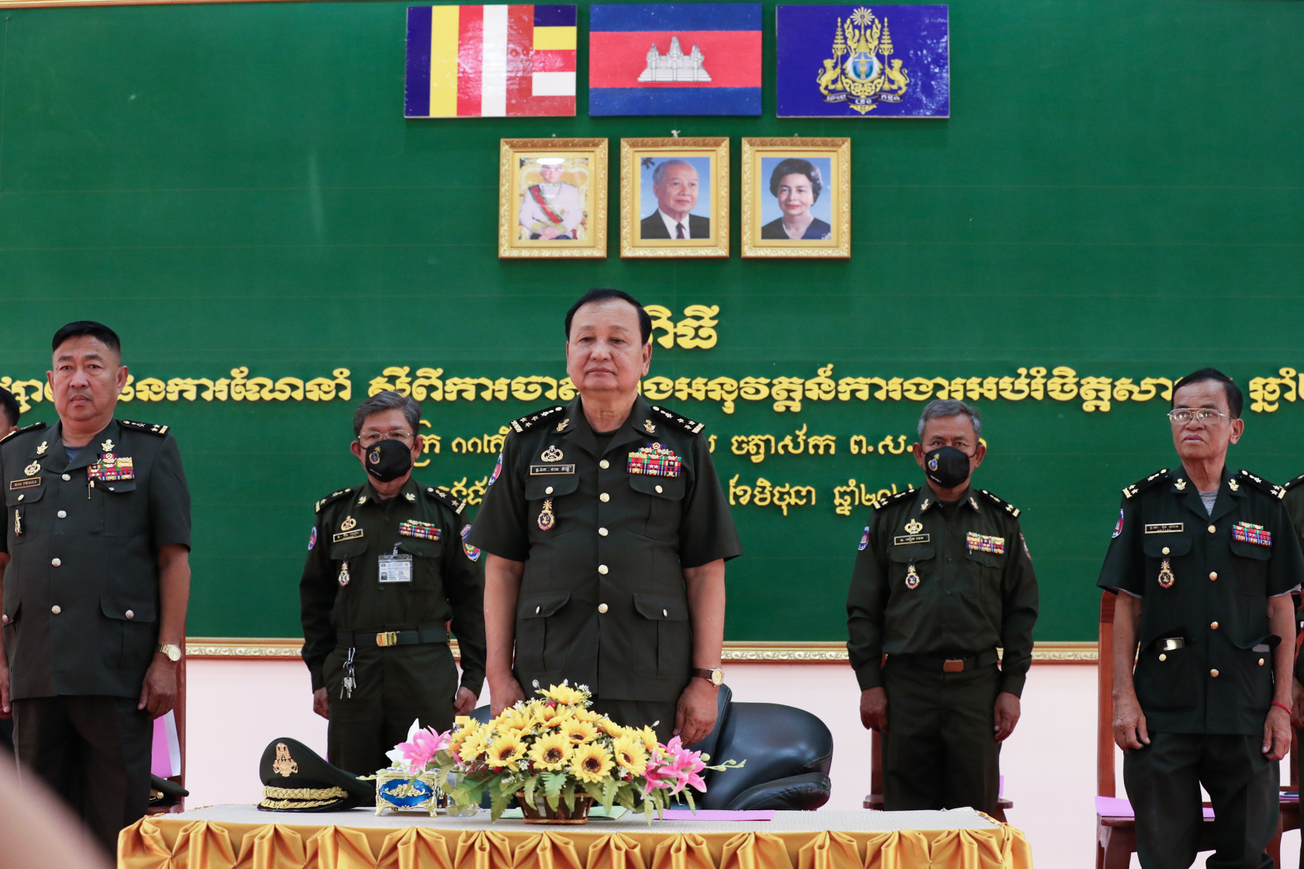 បញ្ជាការដ្ឋានកងទ័ពជើងគោកផ្សព្វផ្សាយផែនការណែនាំ ស្តីពីការចាត់តាំងអនុវត្តន៍ការងារអប់រំចិត្តសាស្ត្រ ឆ្នាំ២០២២ របស់កងទ័ពជើងគោក ក្រោមអធិបតីភាពមេបញ្ជាការរងកងទ័ពជើងគោក