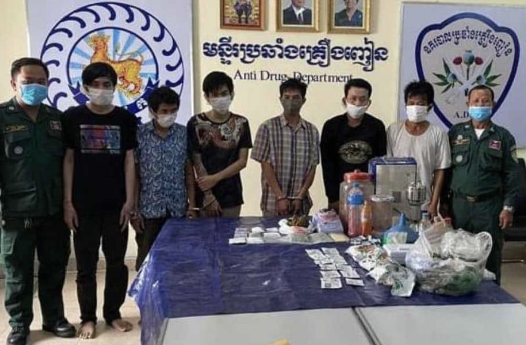 ជនស្ស័យ ៤៨នាក់ ត្រូវបានចាប់ខ្លួន ក្នុងករណីបង្ក្រាបបទល្មើសគ្រឿងញៀន នៅទូទាំងប្រទេស ថ្ងៃទី២៦ ខែមិថុនា