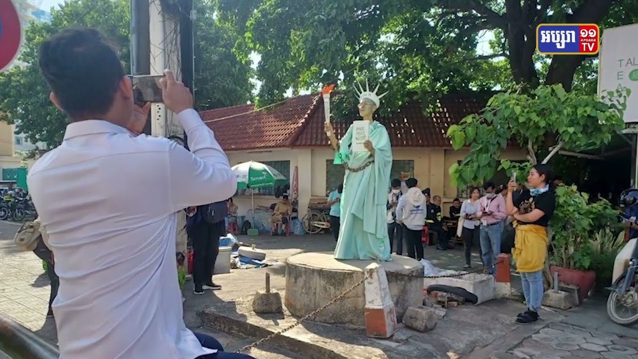 សមត្ថកិច្ចចាប់ខ្លួននាង សេង ធារី (Video Inside)