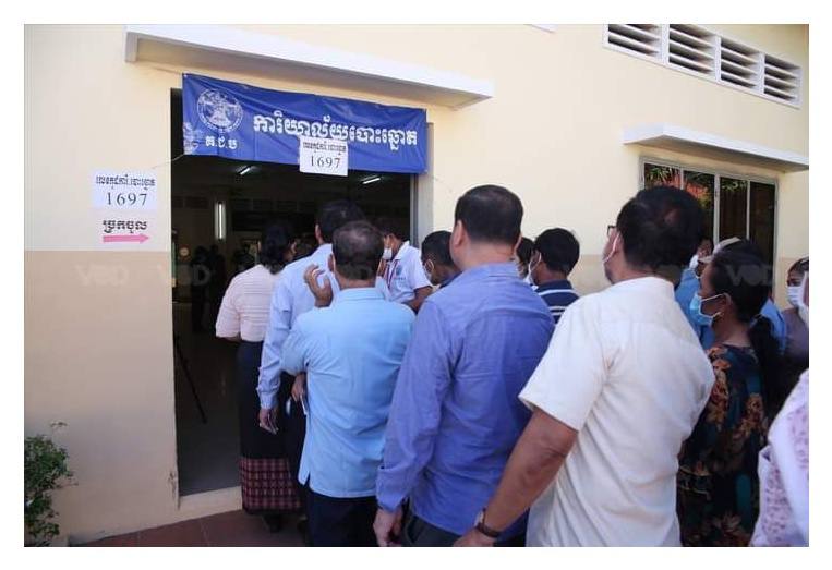 គ.ជ.ប បញ្ជាក់ថា ប្រជាពលរដ្ឋដែលបានចេញទៅបោះឆ្នោត កើតឡើងរហូតដល់ ៨០.១៩ភាគរយ