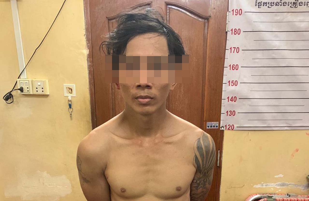 នគរបាលខណ្ឌឬស្សីកែវ ឃាត់ខ្លួន ជនសង្ស័យម្នាក់ ករណីជួញដូរគ្រឿងញៀនខុសច្បាប់