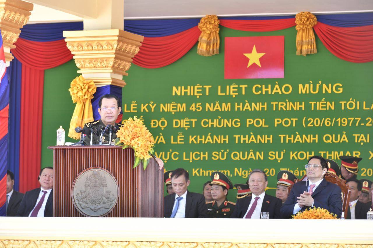ប្រមុខរាជរដ្ឋាភិបាលកម្ពុជា ៖”ខ្ញុំគ្មានសិទ្ធិដើម្បីប្រគល់ដីឲ្យវៀតណាមសូម្បីមួយមីល្លីម៉ែត្រហើយខ្ញុំក៏មិនចង់បានដីវៀតណាមសូម្បីមួយមីល្លីម៉ែត្រ”