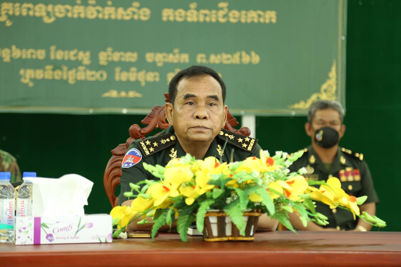 បញ្ជាការដ្ឋានវិស្វកម្ម កងទ័ពជើងគោក បើកយុទ្ធនាការចាក់វ៉ាក់សាំងការពារជំងឺកូវីដ-១៩ ដូសទី០៥ ជូនដល់កងទ័ព និងគ្រួសារកងទ័ព