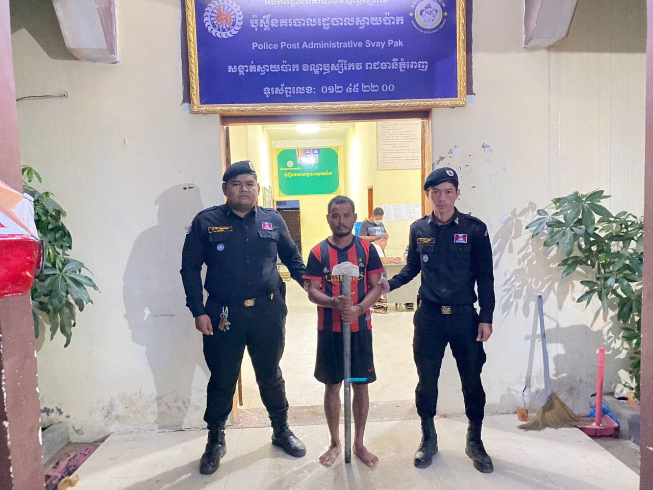 ចៅតិរច្ឆានម្នាក់ យកចបកាប់ដងដែកវាយយាយបង្កើតបណ្ដាលឲ្យស្លាប់ ត្រូវសមត្ថកិច្ចតាមចាប់ខ្លួនបាន