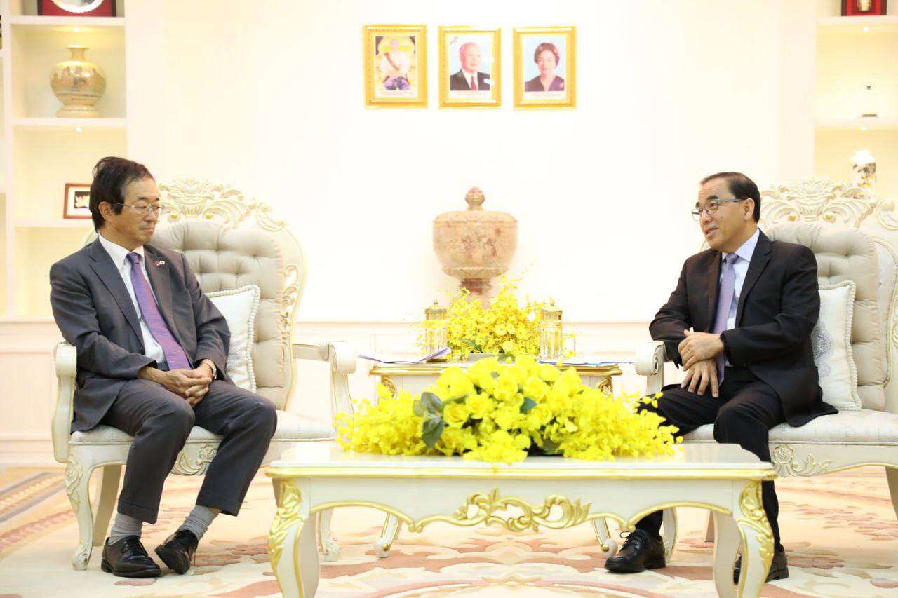 ឯកអគ្គរាជទូតជប៉ុនជួបរដ្ឋមន្រ្តីកសិកម្ម
