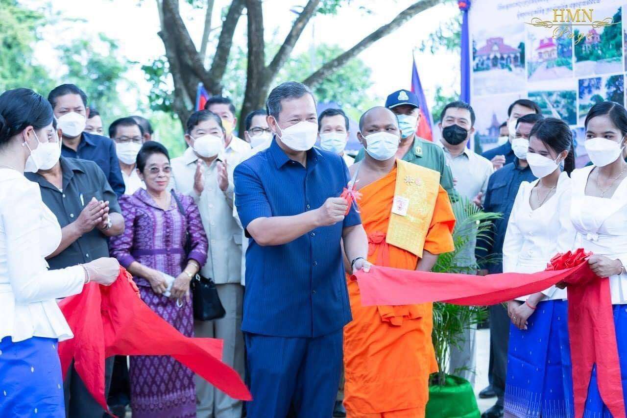 បុណ្យឆ្លង កុដិ ដងទង់ ថ្នល់បេតុង របងវត្ត និងផ្លូវគ្រោះក្រហម ក្នុងវត្តរត្តនៈសុខសាន្ដ “អូខៃដន”