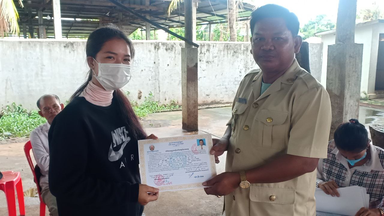 ការិយាល័យផលលិតកម្ម និងបសុព្យាបាលនៃមន្ទីរកសិកម្ម ខេត្តកំពង់ឆ្នាំងចុះផ្សព្វផ្សាយច្បាប់អាជីវកម្មឆ្នាំ2022 នឹងសេចក្ដីសម្រេចរបស់រដ្ឋបាលខេត្តកំពង់ឆ្នាំង