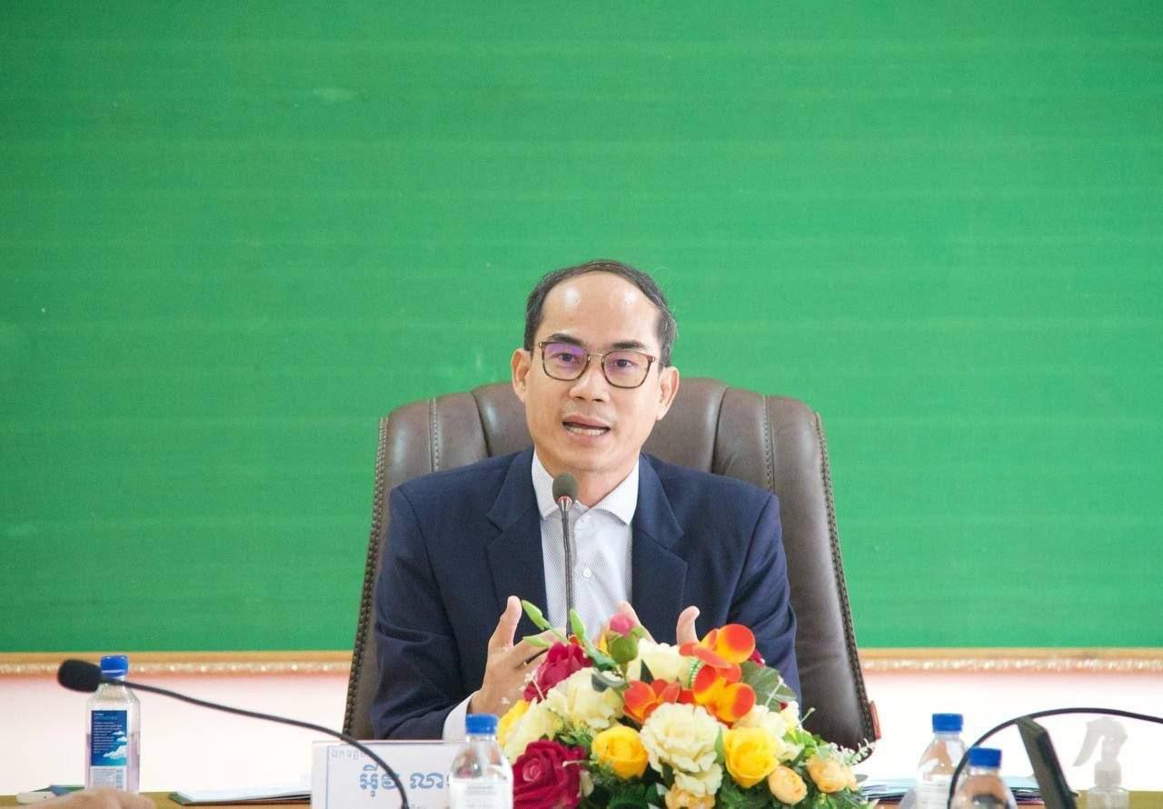 ឯកឧត្តម អ៊ីវ លាង ដឹកនាំកិច្ចប្រជុំពិភាក្សារបាយការណ៍ ស្តីពីសកម្មភាពការងារប្រចាំខែកក្កដា របស់អគ្គាធិការដ្ឋាន ក្រសួងមហាផ្ទៃ