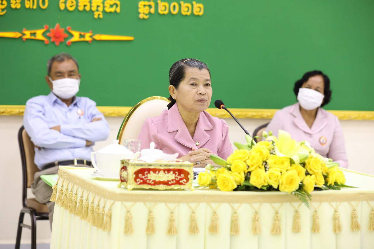 លោកជំទាវកិត្តិសង្គហបណ្ឌិត ម៉ែន សំអន ផ្តល់អានុសាសន៍ ៥ចំណុច ដល់គណបក្សខេត្តស្វាយរៀងសម្រាប់អនុវត្តបន្ត