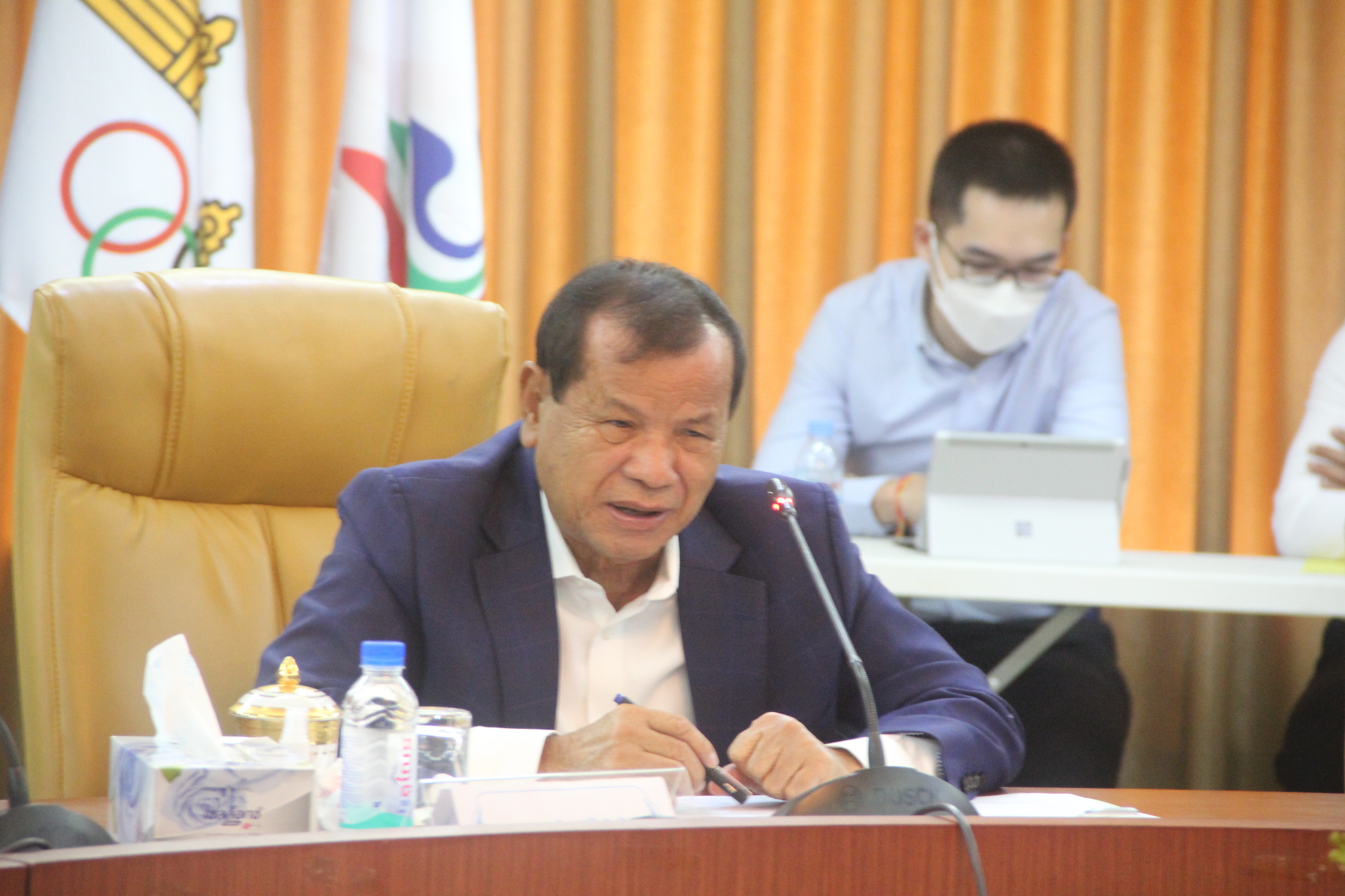 ឯកឧត្តម ថោង ខុន ជម្រុញអោយគណកម្មការជំនាញ ត្រួតពិនិត្យគម្រោងព្រះរាជពិធីសុំភ្លើងអាទិទេពកីឡា និងផែនការដឹកជញ្ជូនហូបចុក-ស្នាក់នៅ ត្រៀមស៊ីហ្គេម ២០២៣