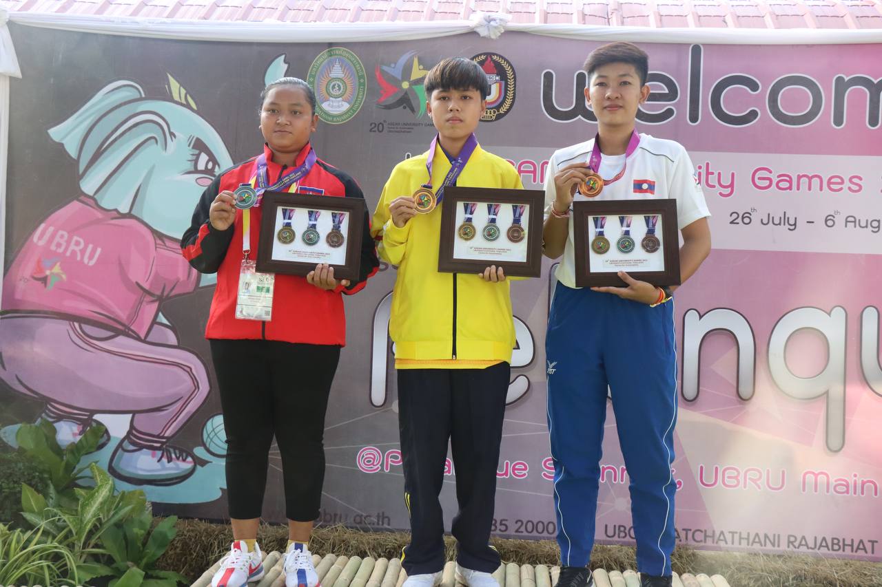 គិតត្រឹមថ្ងៃ២សីហា អត្តពលិកកីឡាសិស្សនិស្សិតកម្ពុជាដណ្តើមបានមេដាយសរុប៨គ្រឿងហើយ ពីព្រឹត្តិការណ៍កីឡាសកលវិទ្យាល័យអាស៊ានលើកទី២០