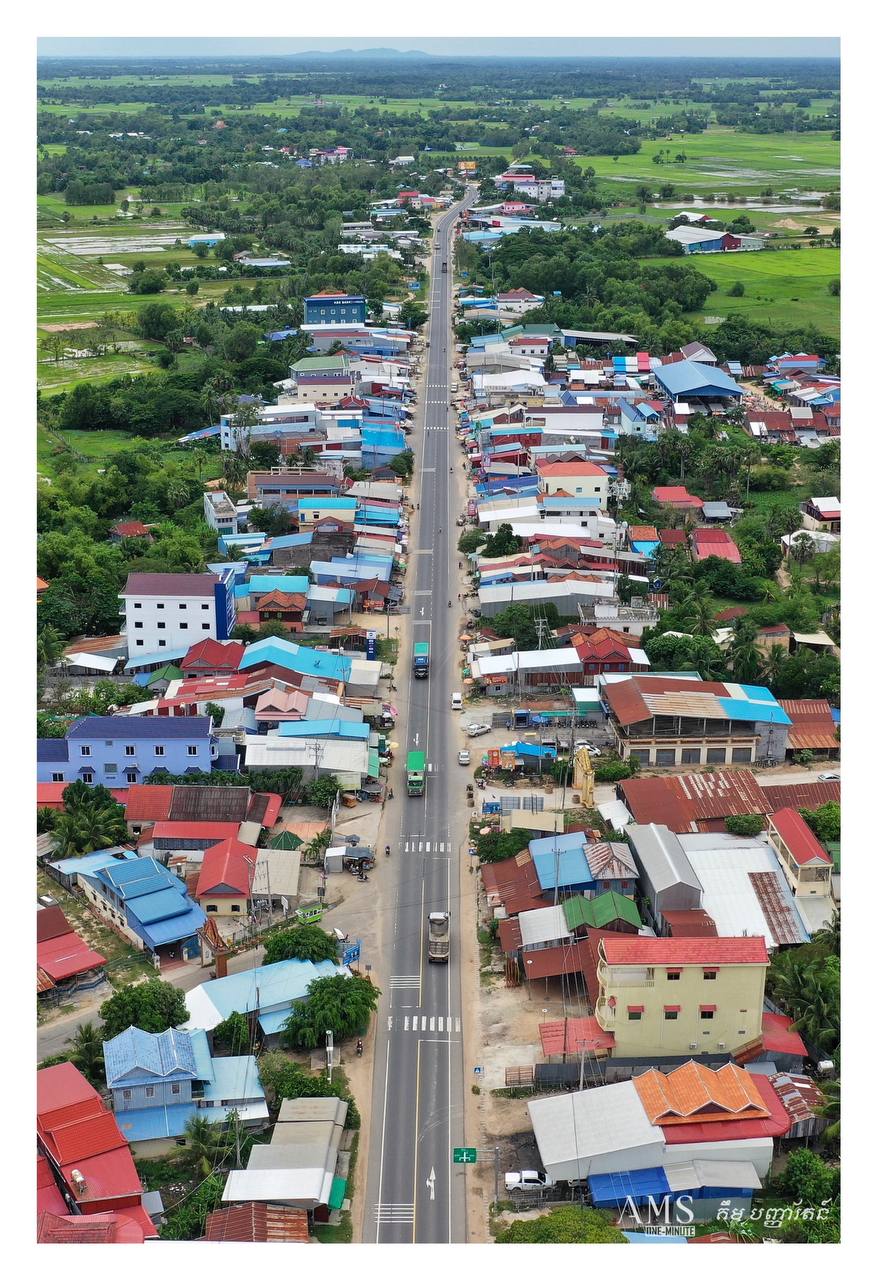 នៅឃុំក្រោលគោ ស្រុកស្វាយជ្រុំ ខេត្តស្វាយរៀង