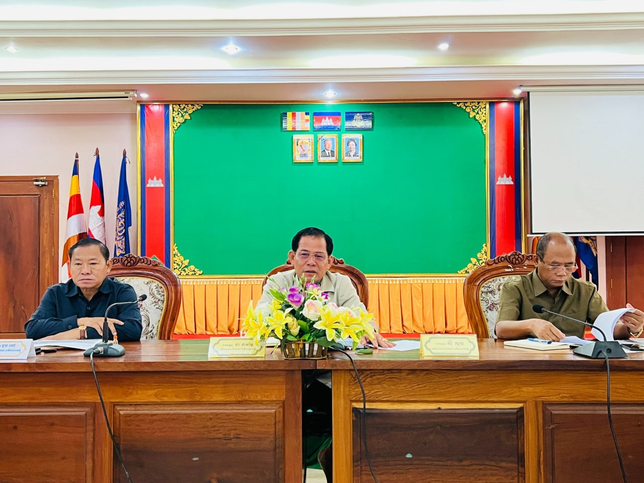 គណៈកម្មាធិការគ្រប់គ្រងគ្រោះមហន្តរាយខេត្តស្ទឹងត្រែង បើកកិច្ចប្រជុំរួមគ្នា ដើម្បីរិះរកវិធានការ ត្រៀមបង្ការ មុនពេល កំឡុងពេល និងក្រោយពេលគ្រោះមហន្តរាយកើតឡើង
