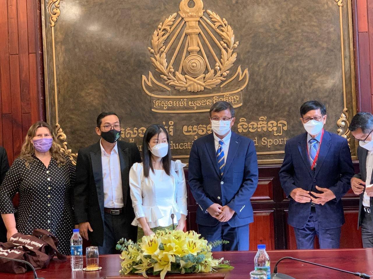 ឯកឧត្តមរដ្ឋមន្រ្តីក្រសួងអប់រំថ្លែងអំណរគុណដល់ប្រទេសហ្វាំងឡង់ និងអង្គការ FCA ដែលបានគាំទ្រដល់វិស័យអប់រំកម្ពុជា
