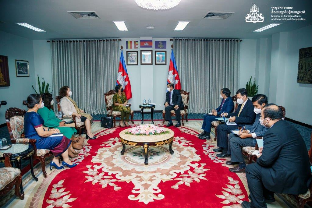 កម្ពុជា និង UNDP ពេញចិត្តចំពោះកិច្ចសហប្រតិបត្តិការដ៏ល្អរវាងភាគីទាំង២ និងប្តេជ្ញាចិត្តរួមគ្នាក្នុងការពង្រឹងកិច្ចសហប្រតិបត្តិការនេះបន្ថែមទៀត