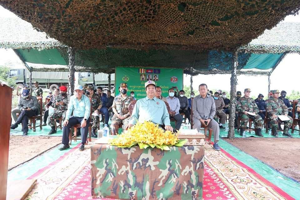 ឯកឧត្តម គន់ គីម អញ្ជើញជាអធិបតី ក្នុងពិធីអនុវត្តលំហាត់សមយុទ្ធជំនាញ សង្គ្រោះគ្រោះមហន្តរាយ ដើម្បីពង្រឹង សមត្ថភាពជួយដល់ប្រជាជនពីទឹកជំនន់ និងគ្រោះមហន្តរាយផ្សេងៗ