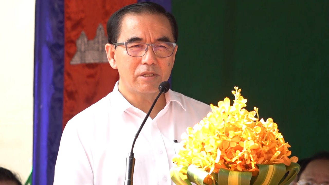 ពិធីបញ្ចុះបឋមសិលាសាងសង់ព្រះវិហារ ១ខ្នង នៅវត្តគង់វង្សរង្សី (វត្តកោះកុក) ស្ថិតក្នុងស្រុកកំពង់សៀម ខេត្តកំពង់ចាម