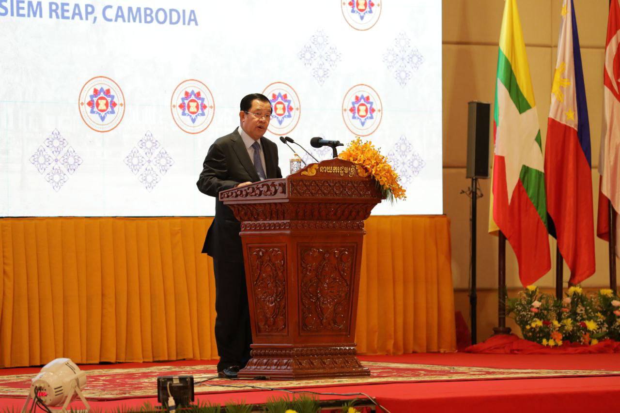 សម្តេចតេជោ: កម្ពុជា កំណត់យុទ្ធសាស្ត្រ ៤ នៅក្រោមសសរស្ដម្ភសហគមន៍សេដ្ឋកិច្ចអាស៊ាន