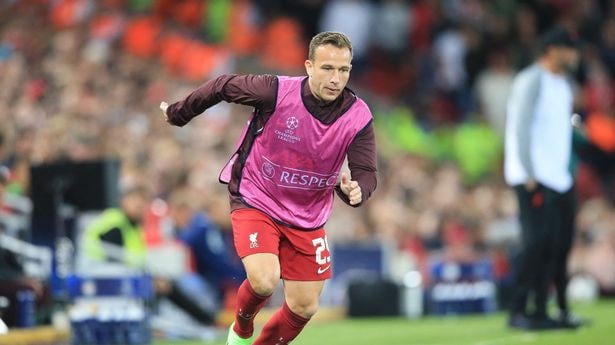 Arthur Melo បង្ហាញខ្លួនដំបូងនៅឈុតយុវជន Liverpool
