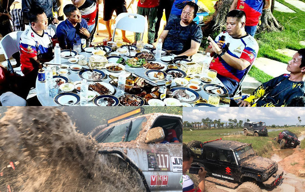 ប្រធានក្រុមមហាគ្រួសាររថយន្ត OFF ROAD កម្ពុជា ជម្រុញអោយកីឡាករចូលរួមប្រកួតកម្រិតអន្តរជាតិមួយឆ្នាំ អោយបាន៣ដង