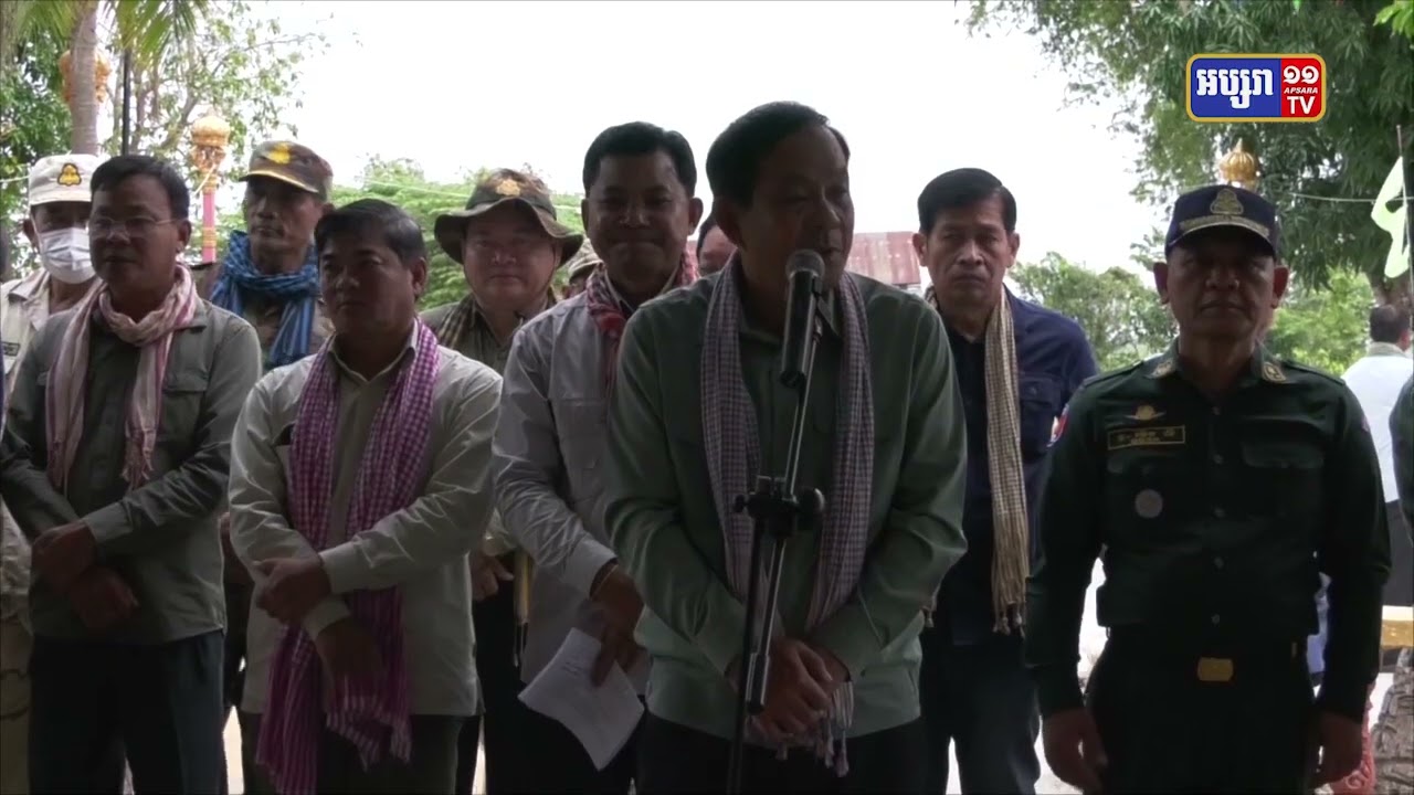 ពលរដ្ឋរងគ្រោះ៨៧១គ្រួសារដោយទឹកជំនន់នៅកំពង់ធំទទួលអំណោយសម្តេចតេជោ (Video Inside)