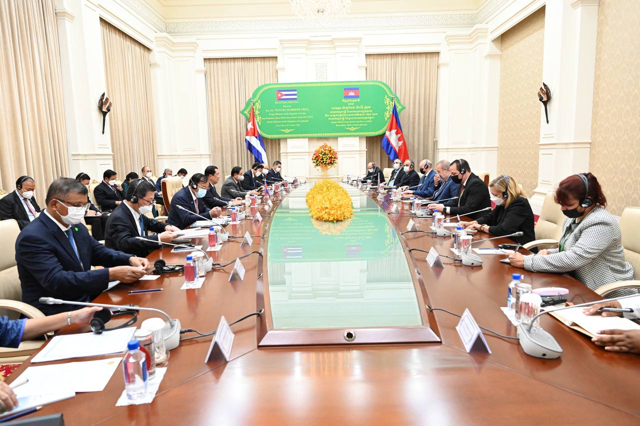 នាយករដ្ឋមន្ត្រីកម្ពុជា-គុយបា នឹងអញ្ជើញធ្វើជាអធិបតីភាព ក្នុងពិធីចុះហត្ថលេខាលើឯកសារចំនួន ២ ទាក់ទងនឹងវិស័យវប្បធម៌ និងកីឡា នៃប្រទេសទាំងពីរ