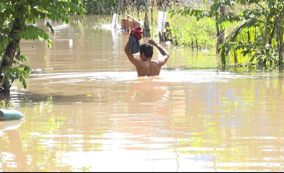 ទឹកស្ទឹងព្រែកត្នោតបានកើនឡើងខ្លាំង ធ្វើឲ្យផ្ទះប្រជាពលរដ្ឋជាង ១៣៤ខ្នងនៅខណ្ឌដង្កោរងការជន់លិច