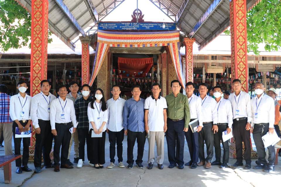 ក្រុមហ៊ុនបៃតងពង្រឹង និងធ្វើការរៀបចំចងក្រងក្រុមសហគមន៍ទីផ្សារស្រូវ អង្ករ ជូនដល់ប្រជាកសិករក្នុងស្រុកមង្គលបូរី