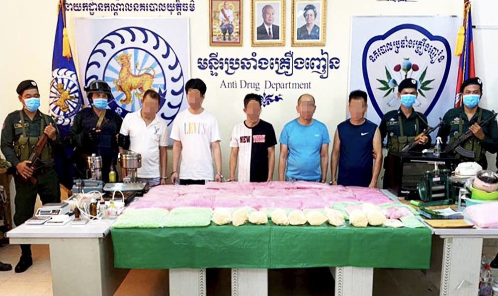 ទូទាំងប្រទេស ជនពាក់ព័ន្ធ ៤៧នាក់ ត្រូវបានឃាត់ខ្លួន ក្នុងការបង្ក្រាបគ្រឿងញៀន កាលពីថ្ងៃទី១១ ម្សិលមិញ