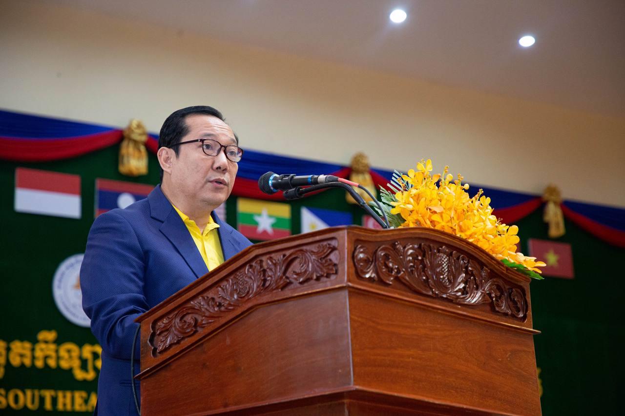 ឯកឧត្តម គុជ គីមឡុង៖ ការរៀបចំជើងឯកអាស៊ីអាគ្នេយ៍ គឺជាដើម្បីផ្សព្វផ្សាយអំពីបទបញ្ជាបច្ចេកទេស លក្ខន្ដិកៈ ដល់អាជ្ញាកណ្ដាល ចៅក្រម កីឡាករ-កីឡាការិនីអន្តជាតិ ឆ្ពោះទៅស៊ីហ្គេម ២០២៣