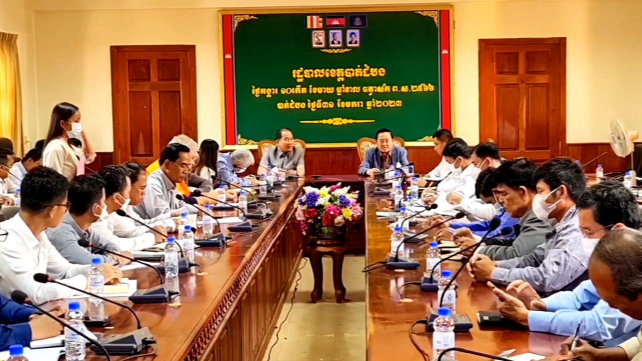 ការអនុវត្តគម្រោងសាងសង់ប្រព័ន្ធលូរំដោះទឹកកខ្វក់នៅប៉ែកខាងកើតស្ទឹងសង្កែ គ្រោងនិងបញ្ចប់នៅមុនពេលបុណ្យចូលឆ្នាំខ្មែរខាងមុខ
