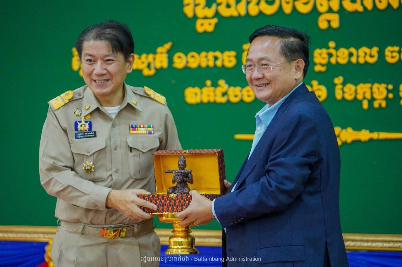 អាជ្ញាធរខេត្តបាត់ដំបង និងខេត្តចន្ទបូរីប្រទេសថៃ សន្យារួមគ្នា បង្រ្កាប បទល្មើសគ្រឿងញៀននៅតាមព្រំដែន