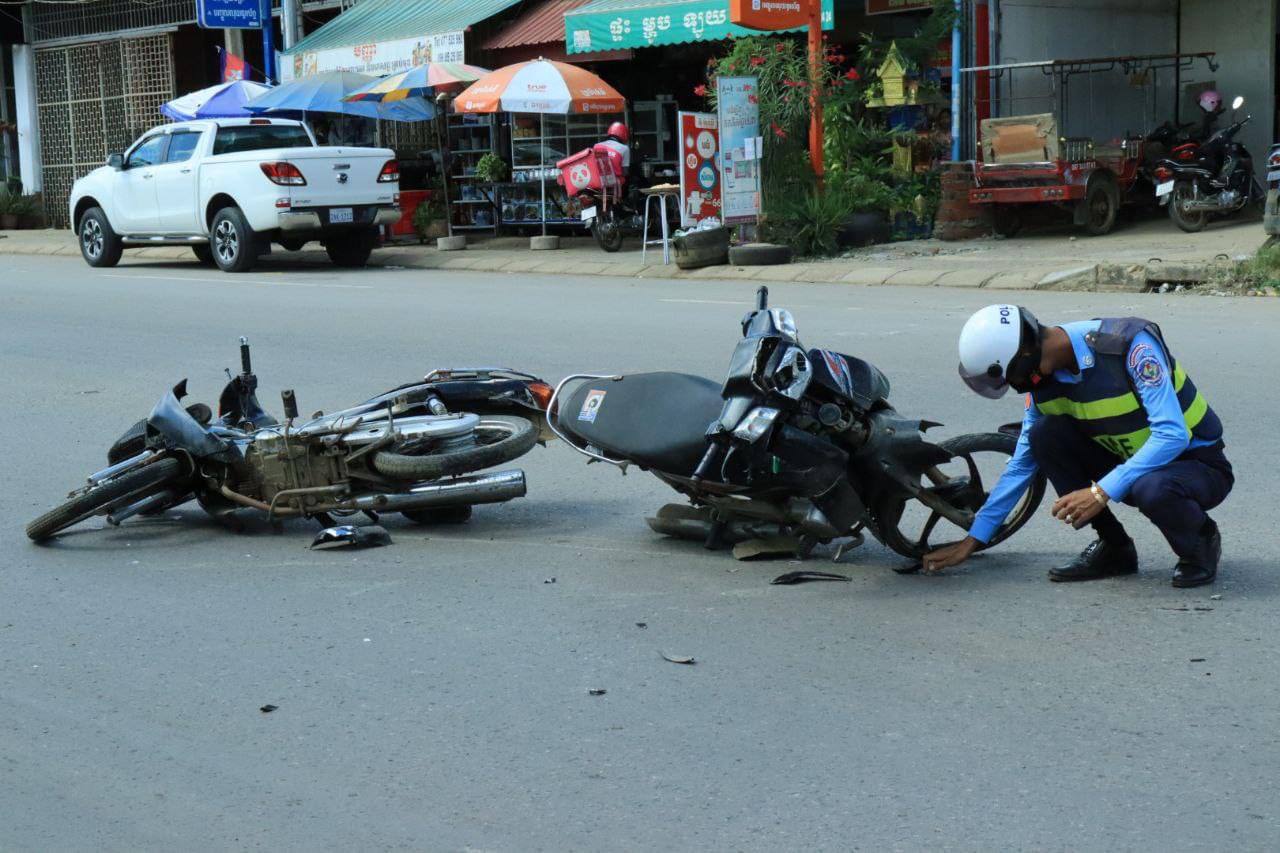ស្លាប់ ០៦នាក់ និងរបួសធ្ងន់ស្រាល ១៩នាក់ក្នុងករណីគ្រោះថ្នាក់ចរាចរណ៍នៅទូទាំងប្រទេស នាថ្ងៃទី ០៥ មិនា ឆ្នាំ ២០២៣ម្សិលមិញ ខណៈយានយន្ត ២៤១គ្រឿងត្រូវបានត្រួតពិនិត្យ និងផាកពិន័យ